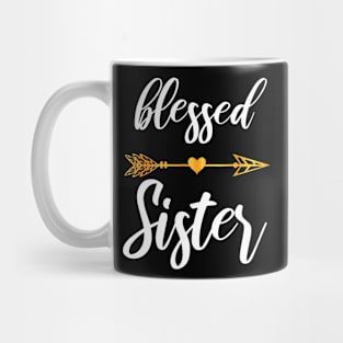 Blessed Sister Girls Women Family Thanksgiving Mug